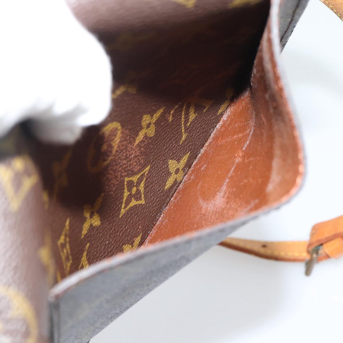 LOUIS VUITTON Monogram Saint Cloud PM Shoulder Bag M51244 LV Auth BA14548