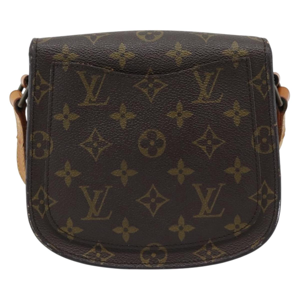 LOUIS VUITTON Monogram Saint Cloud PM Shoulder Bag M51244 LV Auth BA14548