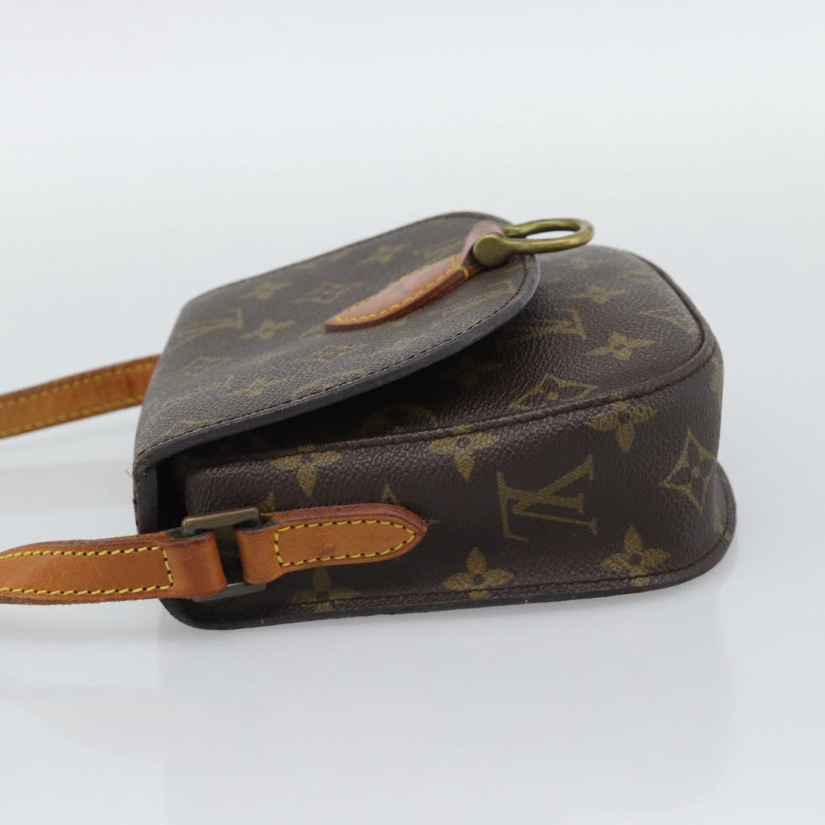 LOUIS VUITTON Monogram Saint Cloud PM Shoulder Bag M51244 LV Auth BA14548