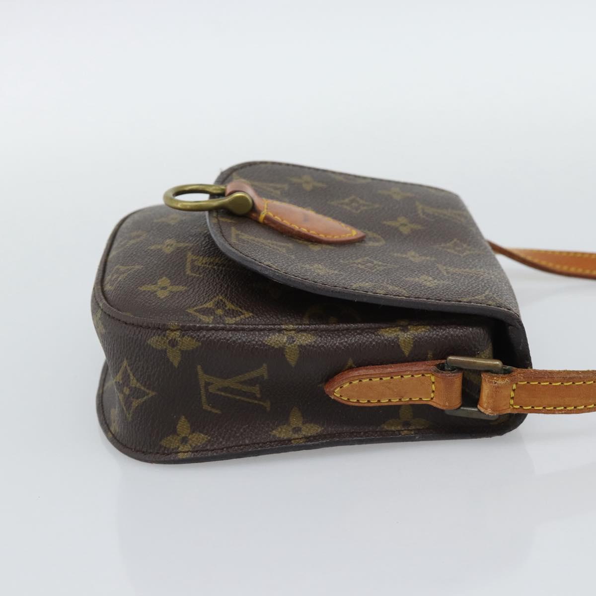 LOUIS VUITTON Monogram Saint Cloud PM Shoulder Bag M51244 LV Auth BA14548