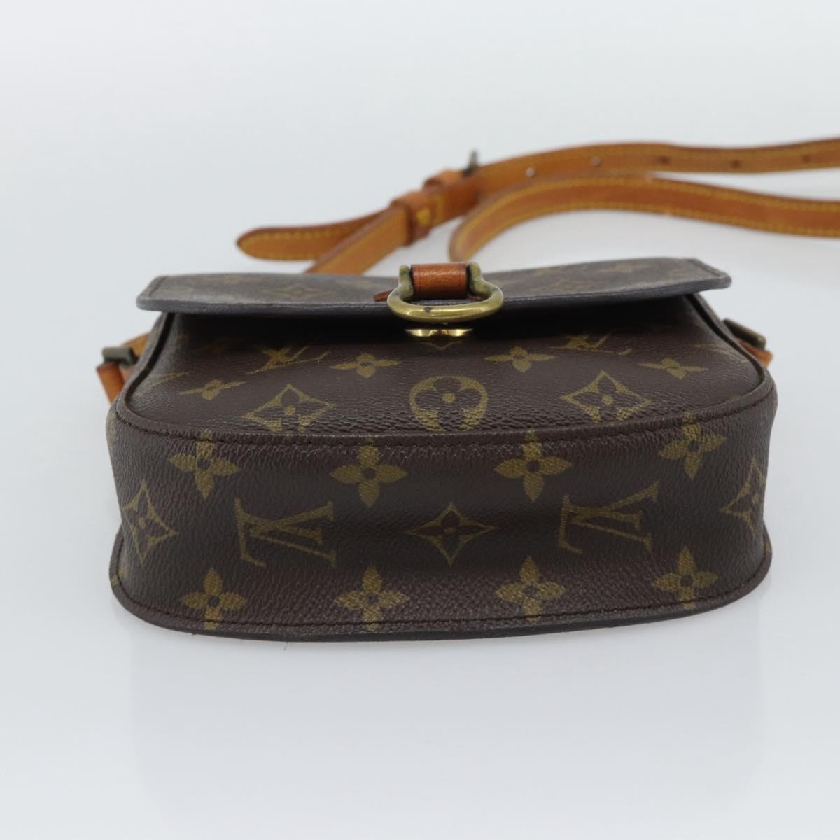 LOUIS VUITTON Monogram Saint Cloud PM Shoulder Bag M51244 LV Auth BA14548