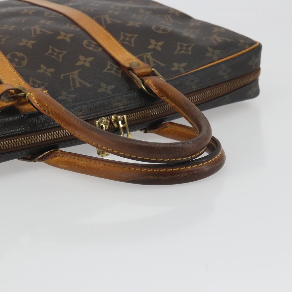 LOUIS VUITTON Monogram Porte Documents Voyage Business Bag M53361 Auth BA14552