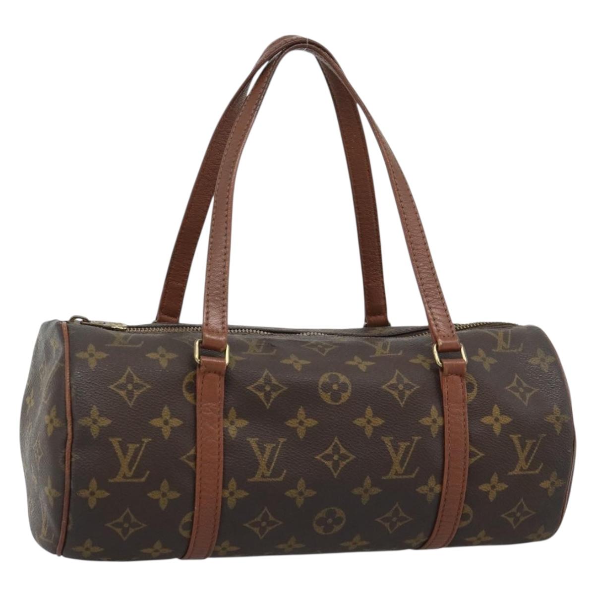 LOUIS VUITTON Monogram Papillon 30 Hand Bag M51365 LV Auth BA14553