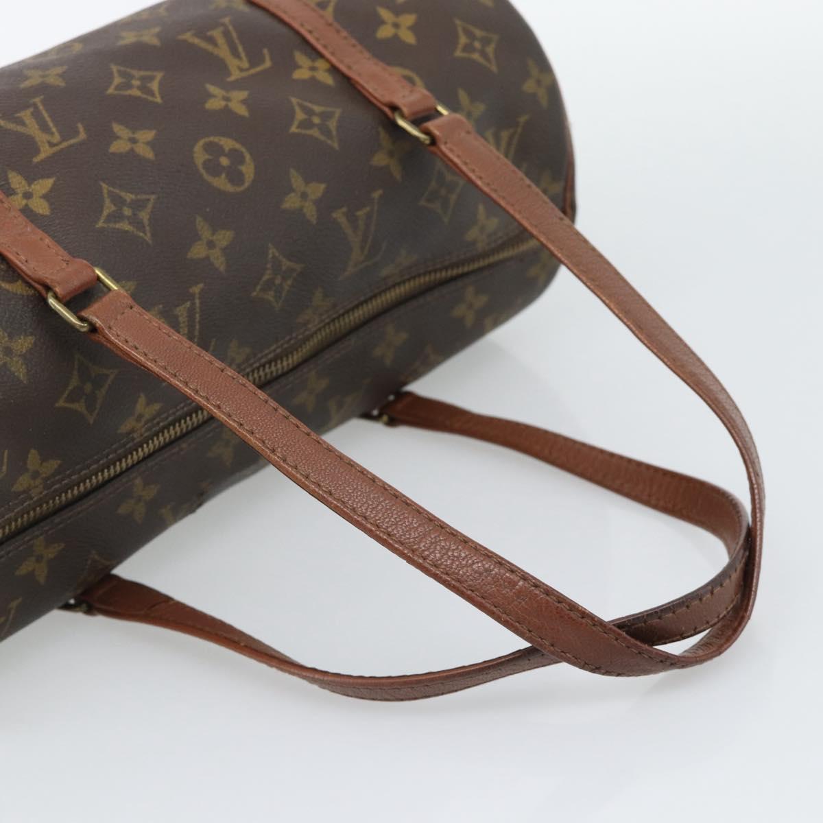 LOUIS VUITTON Monogram Papillon 30 Hand Bag M51365 LV Auth BA14553