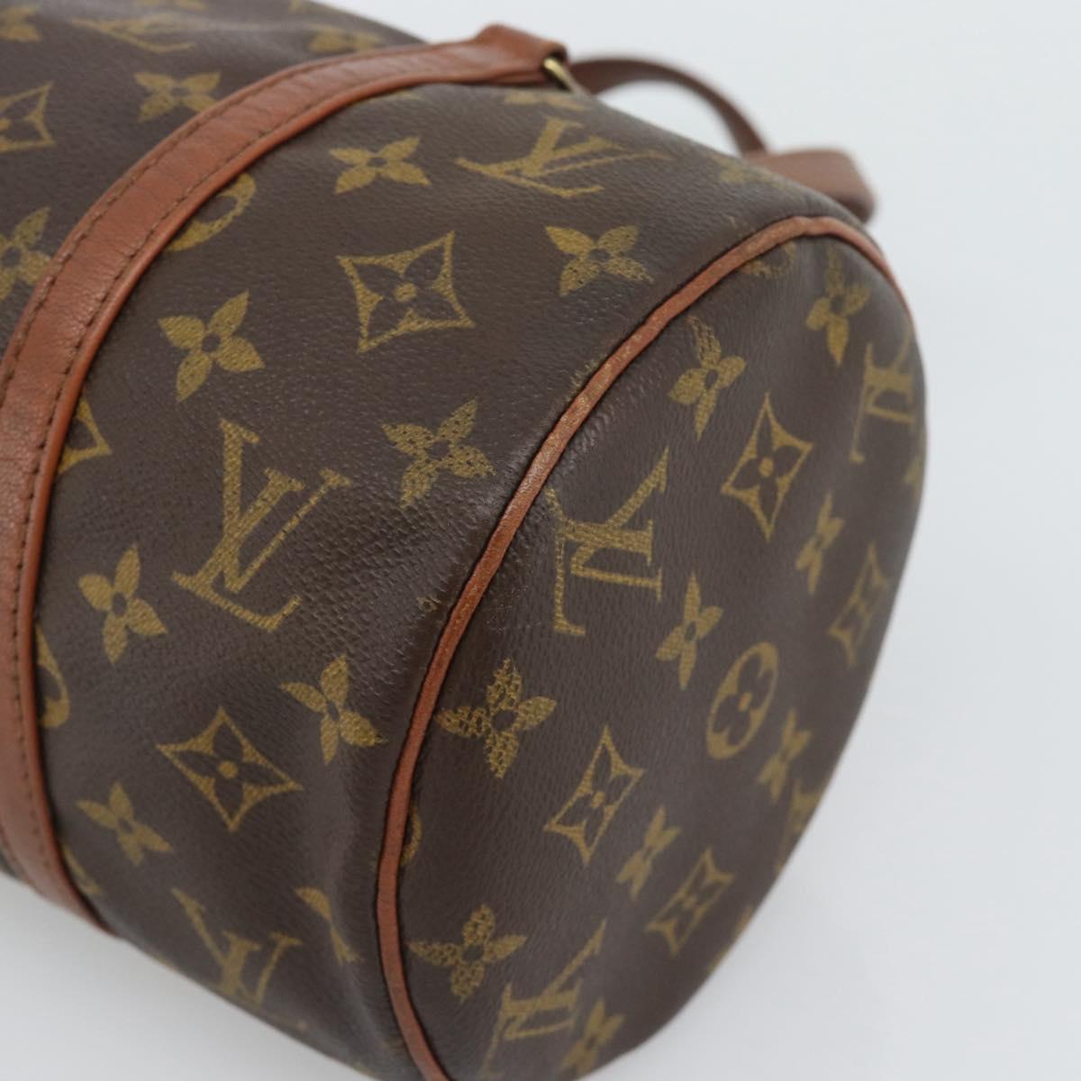 LOUIS VUITTON Monogram Papillon 30 Hand Bag M51365 LV Auth BA14553