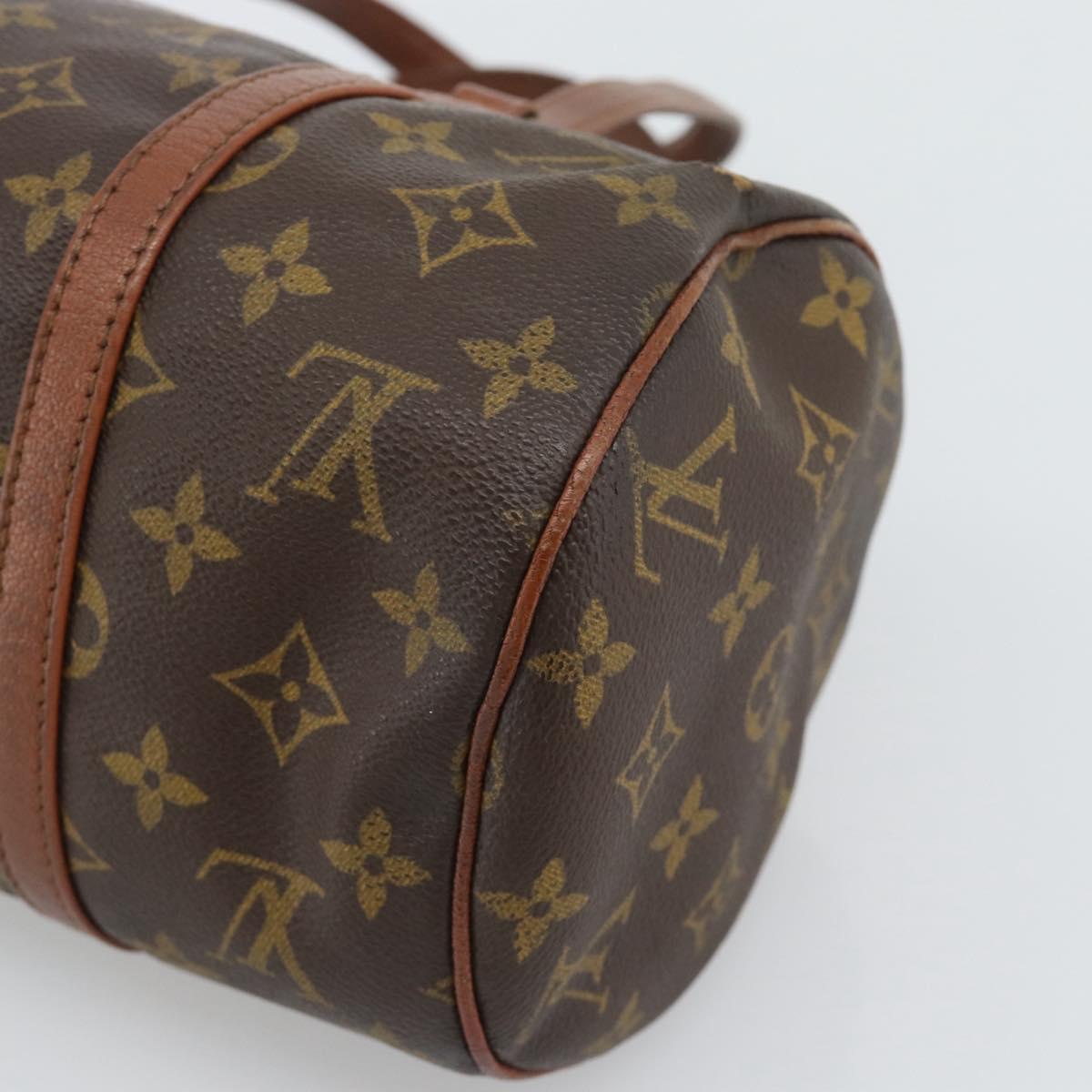 LOUIS VUITTON Monogram Papillon 30 Hand Bag M51365 LV Auth BA14553