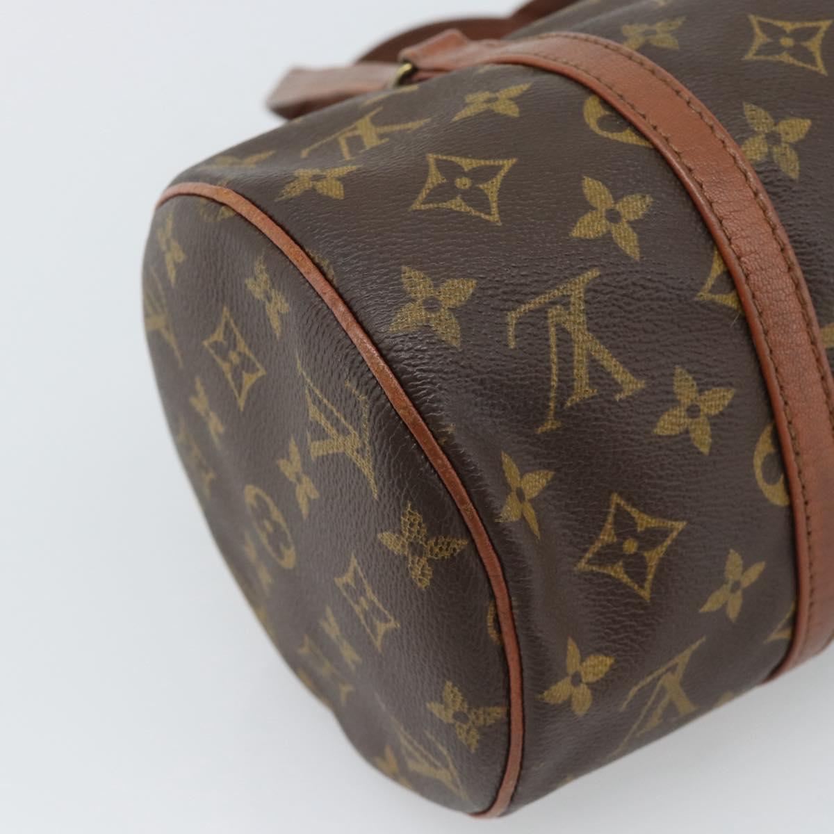 LOUIS VUITTON Monogram Papillon 30 Hand Bag M51365 LV Auth BA14553