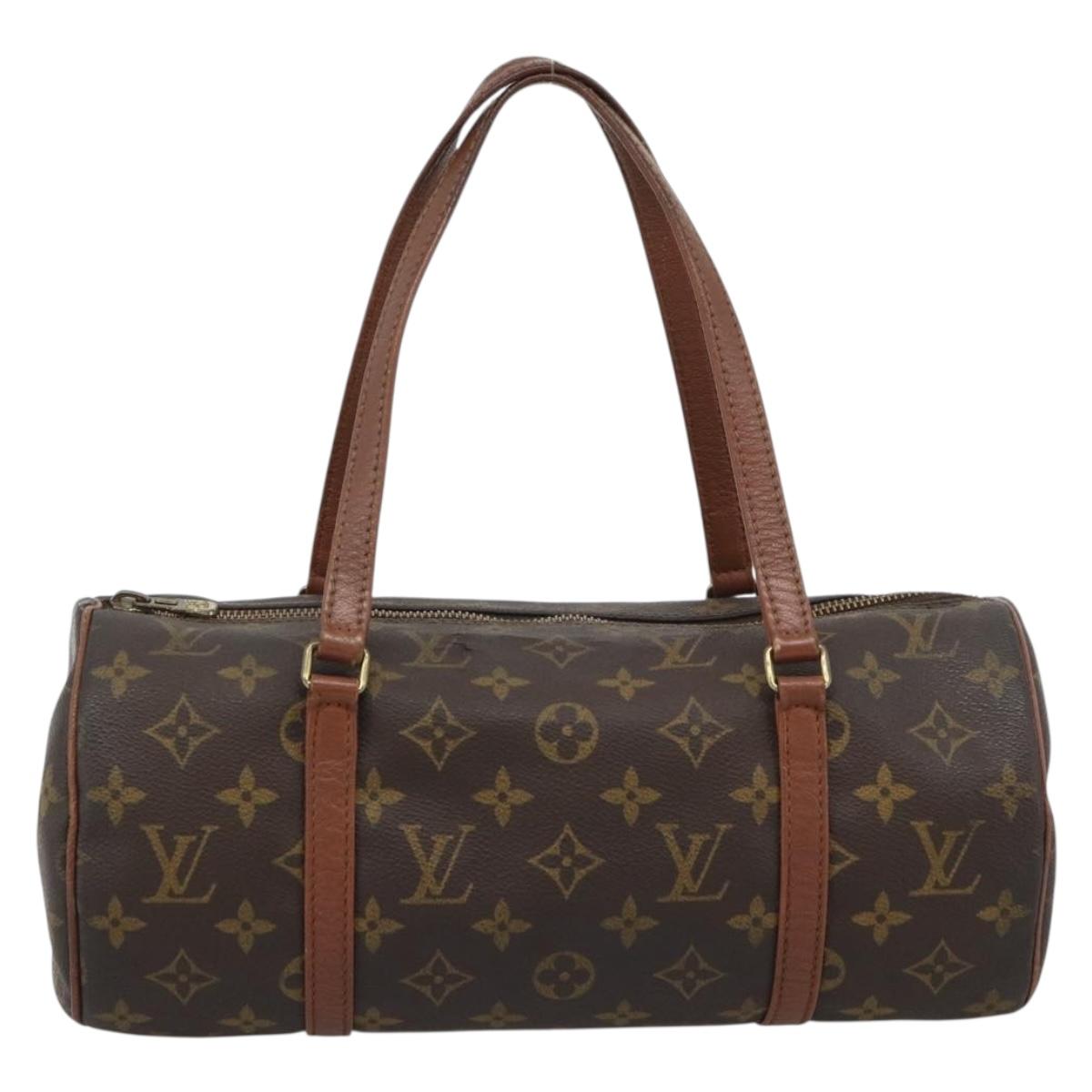 LOUIS VUITTON Monogram Papillon 30 Hand Bag M51365 LV Auth BA14553