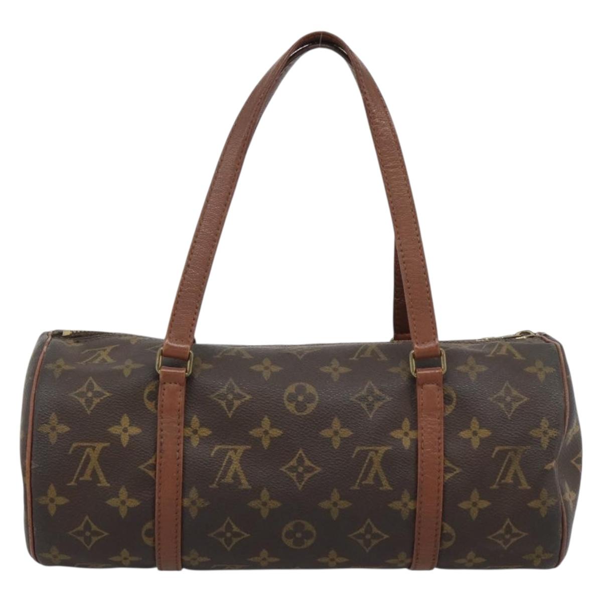 LOUIS VUITTON Monogram Papillon 30 Hand Bag M51365 LV Auth BA14553