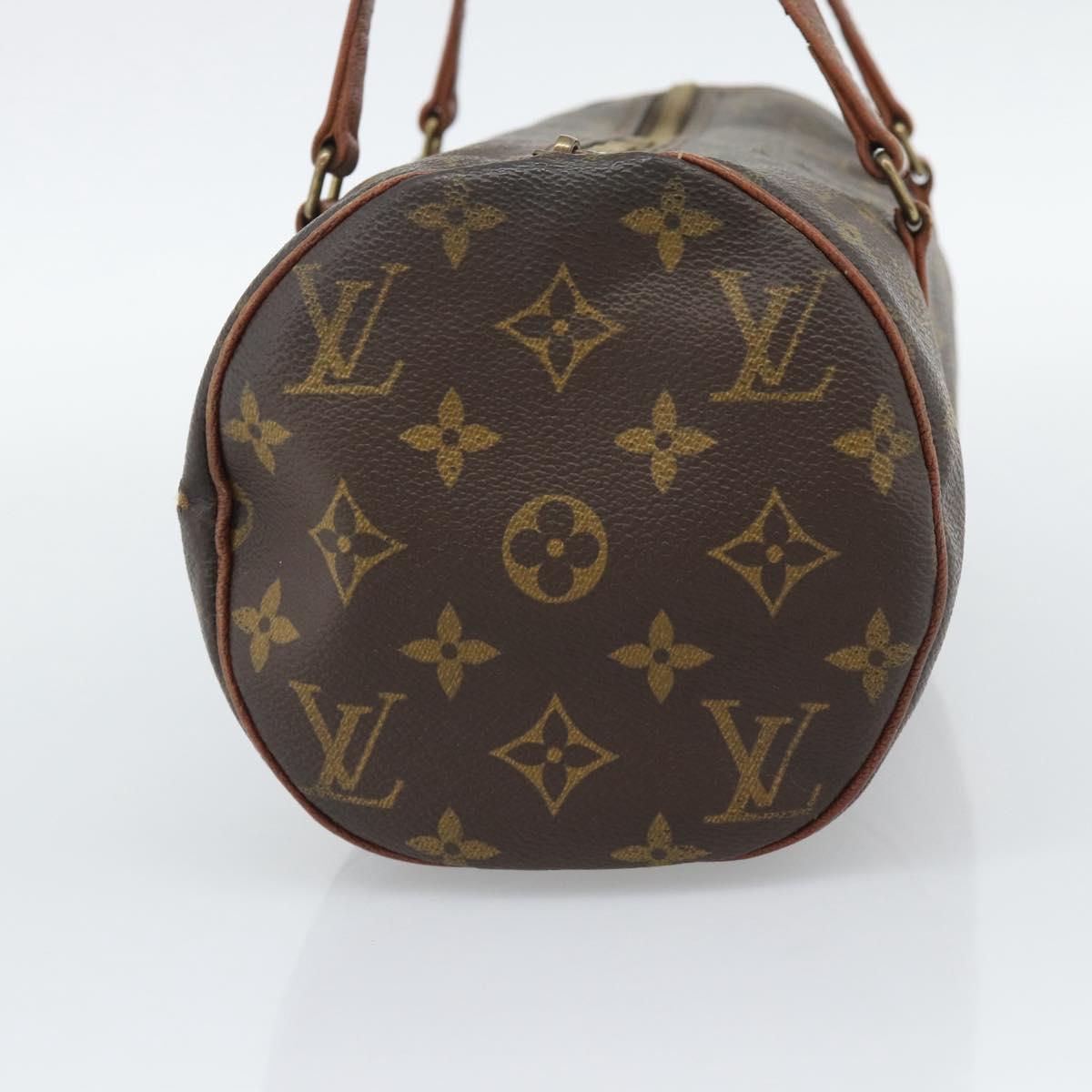 LOUIS VUITTON Monogram Papillon 30 Hand Bag M51365 LV Auth BA14553