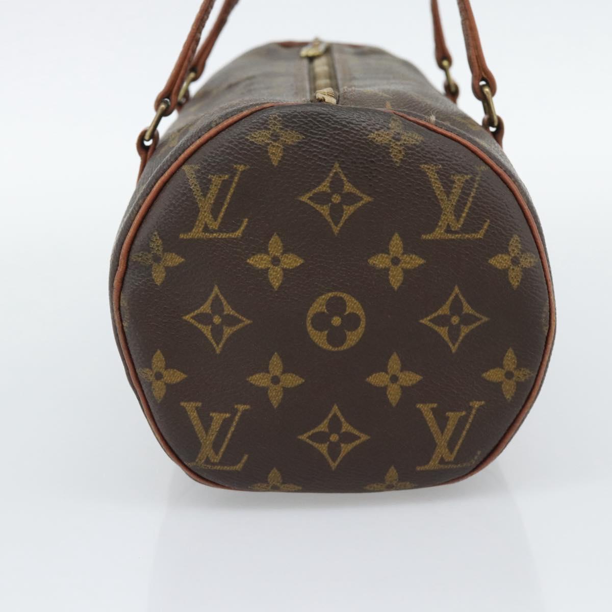 LOUIS VUITTON Monogram Papillon 30 Hand Bag M51365 LV Auth BA14553