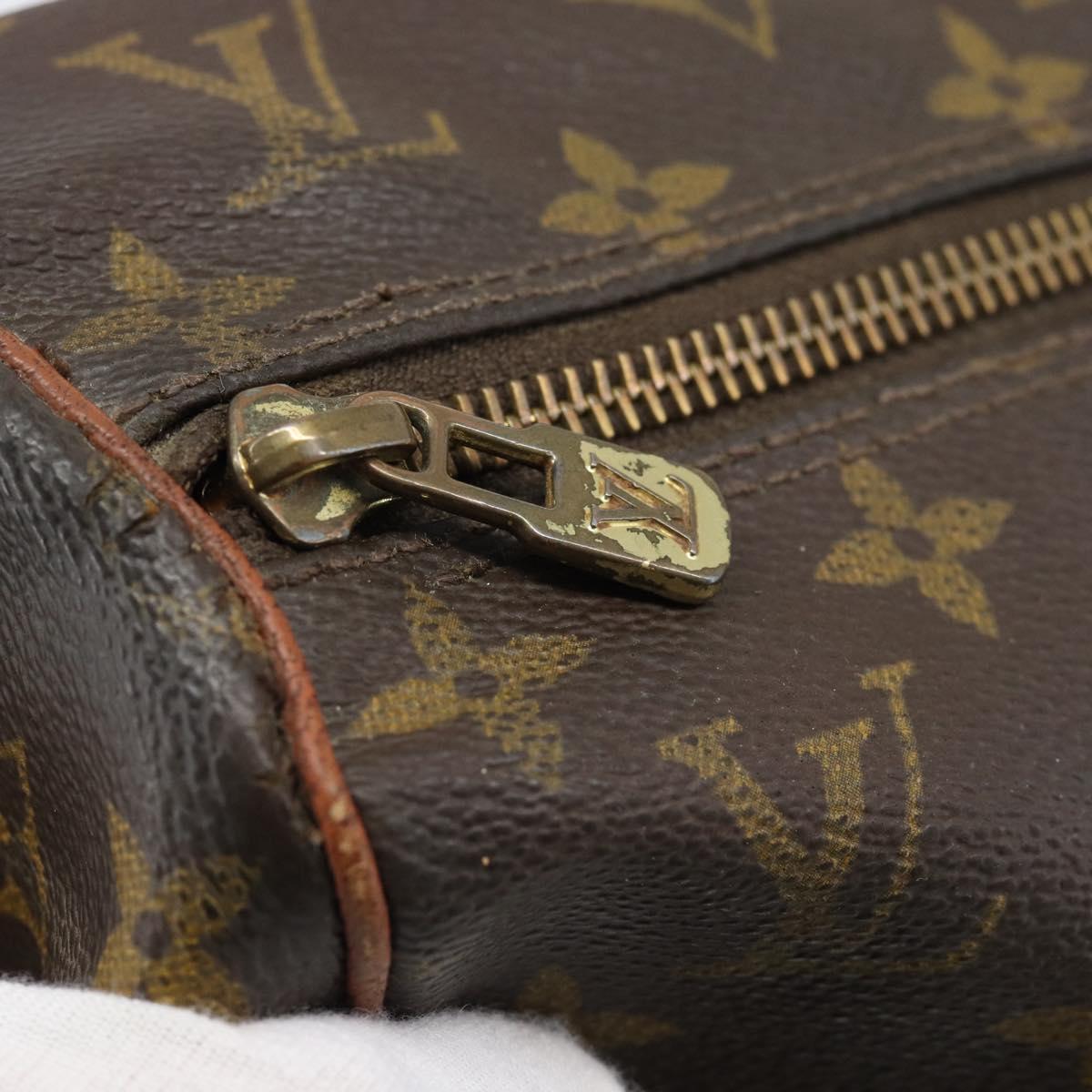 LOUIS VUITTON Monogram Papillon 30 Hand Bag M51365 LV Auth BA14553