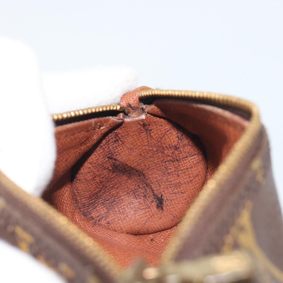 LOUIS VUITTON Monogram Papillon Pouch LV Auth BA14554
