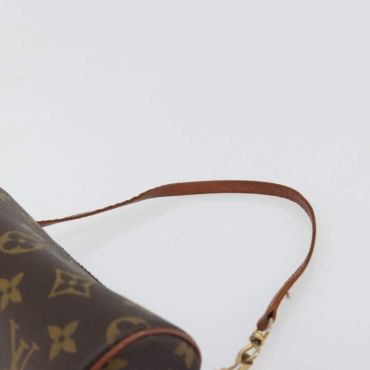 LOUIS VUITTON Monogram Papillon Pouch LV Auth BA14554