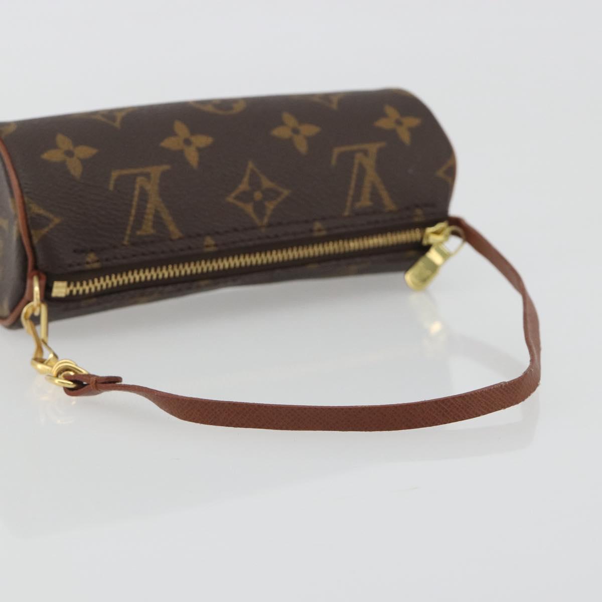 LOUIS VUITTON Monogram Papillon Pouch Pouch LV Auth BA14557A
