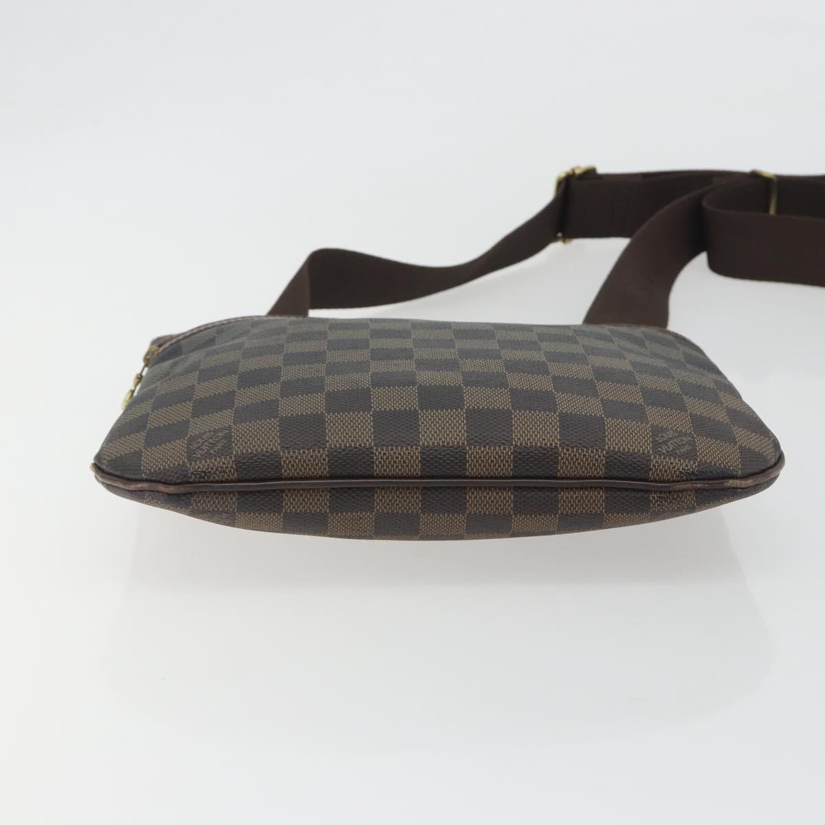 LOUIS VUITTON Damier Ebene Pochette Bosphore Shoulder Bag N51111 LV Auth BA14559