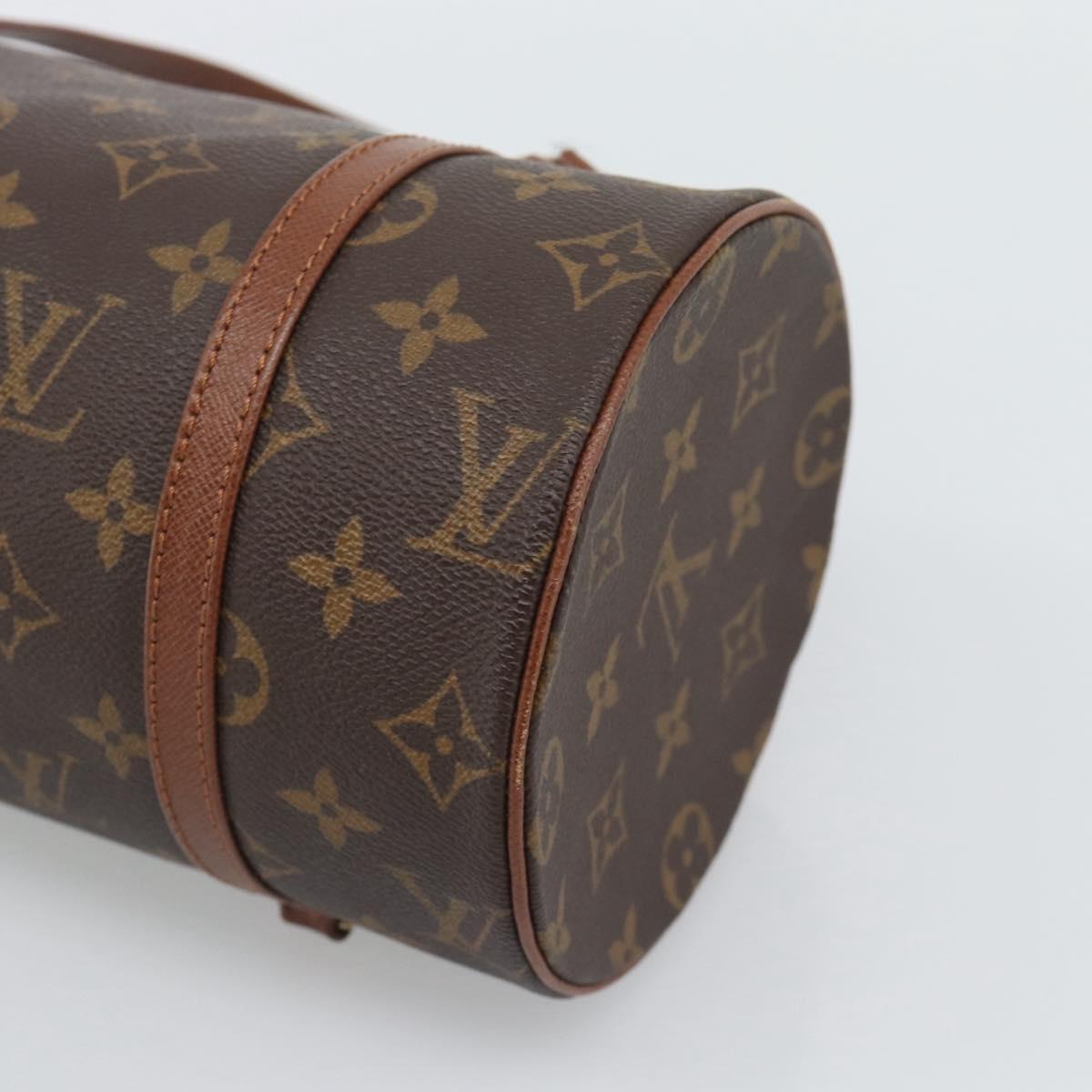 LOUIS VUITTON Monogram Papillon 26 Hand Bag M51366 LV Auth BA14573V