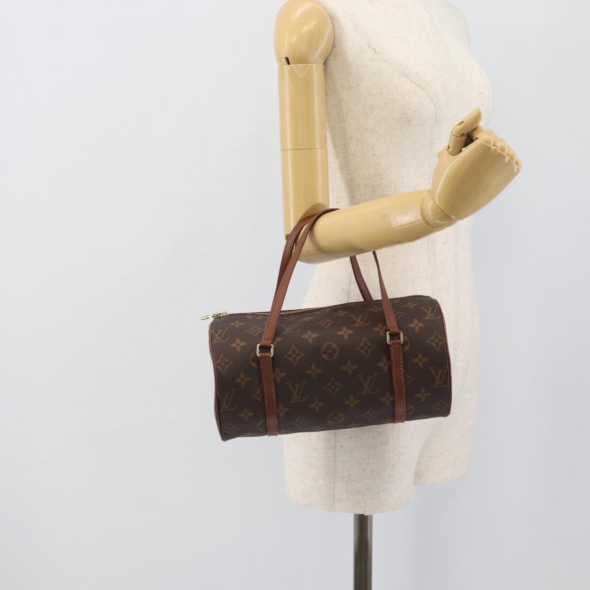LOUIS VUITTON Monogram Papillon 26 Hand Bag M51366 LV Auth BA14573V