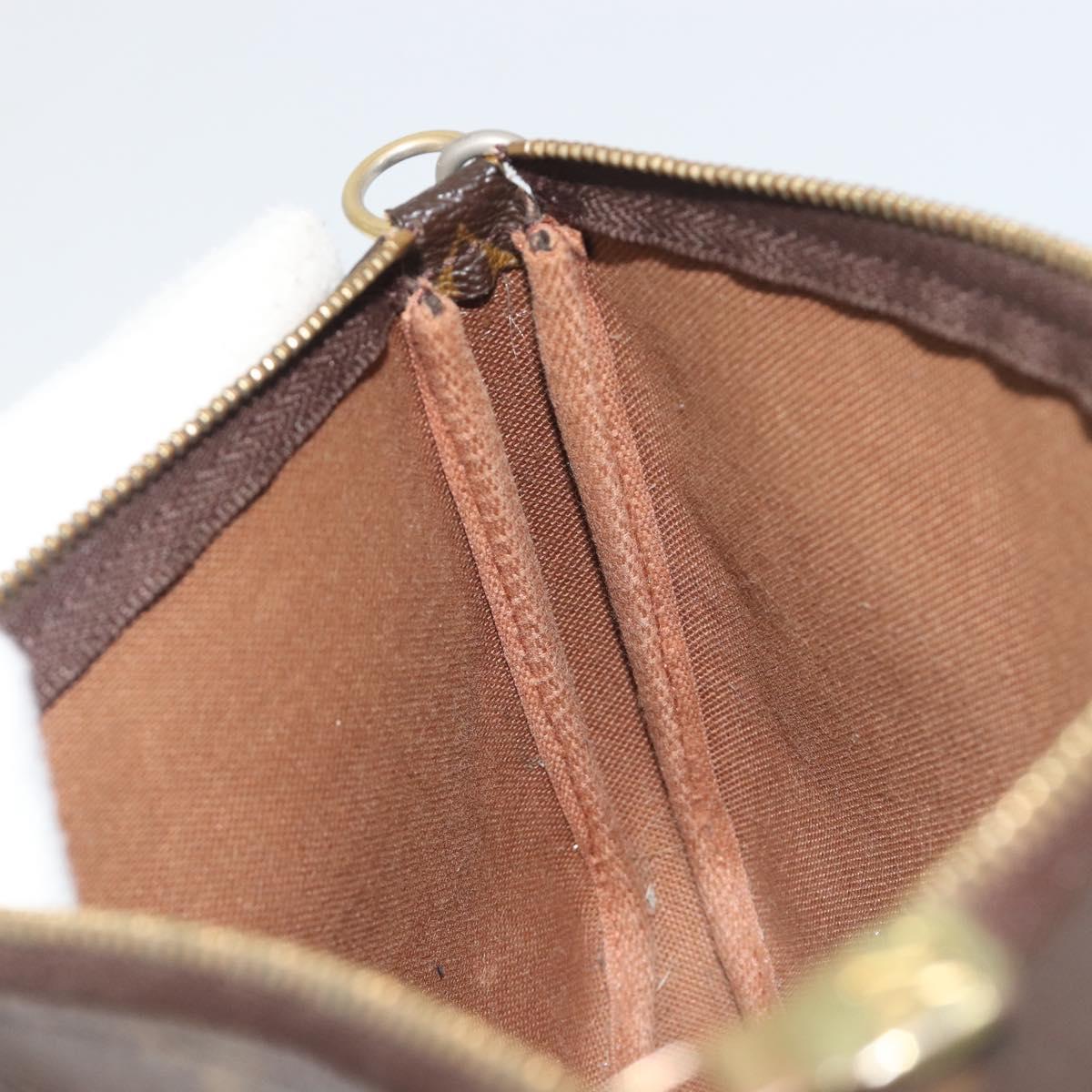 LOUIS VUITTON Monogram Pochette Accessoires Pouch M51980 LV Auth BA14577
