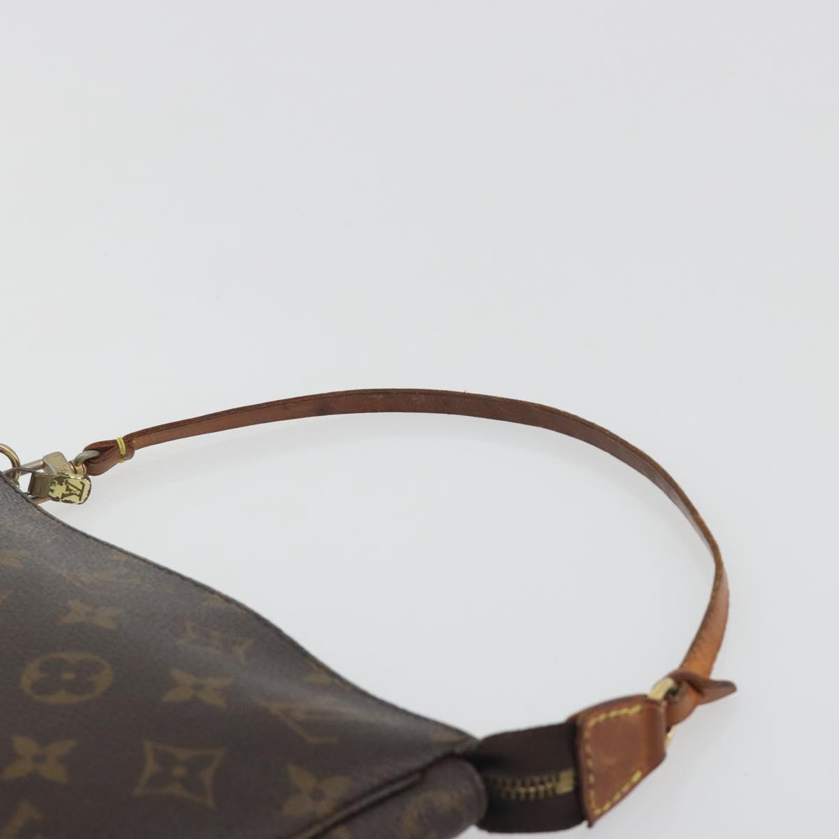 LOUIS VUITTON Monogram Pochette Accessoires Pouch M51980 LV Auth BA14577