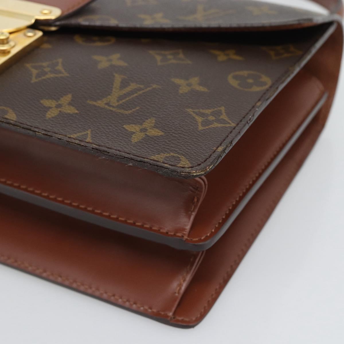 LOUIS VUITTON Monogram Concorde Hand Bag M51190 LV Auth BA14585