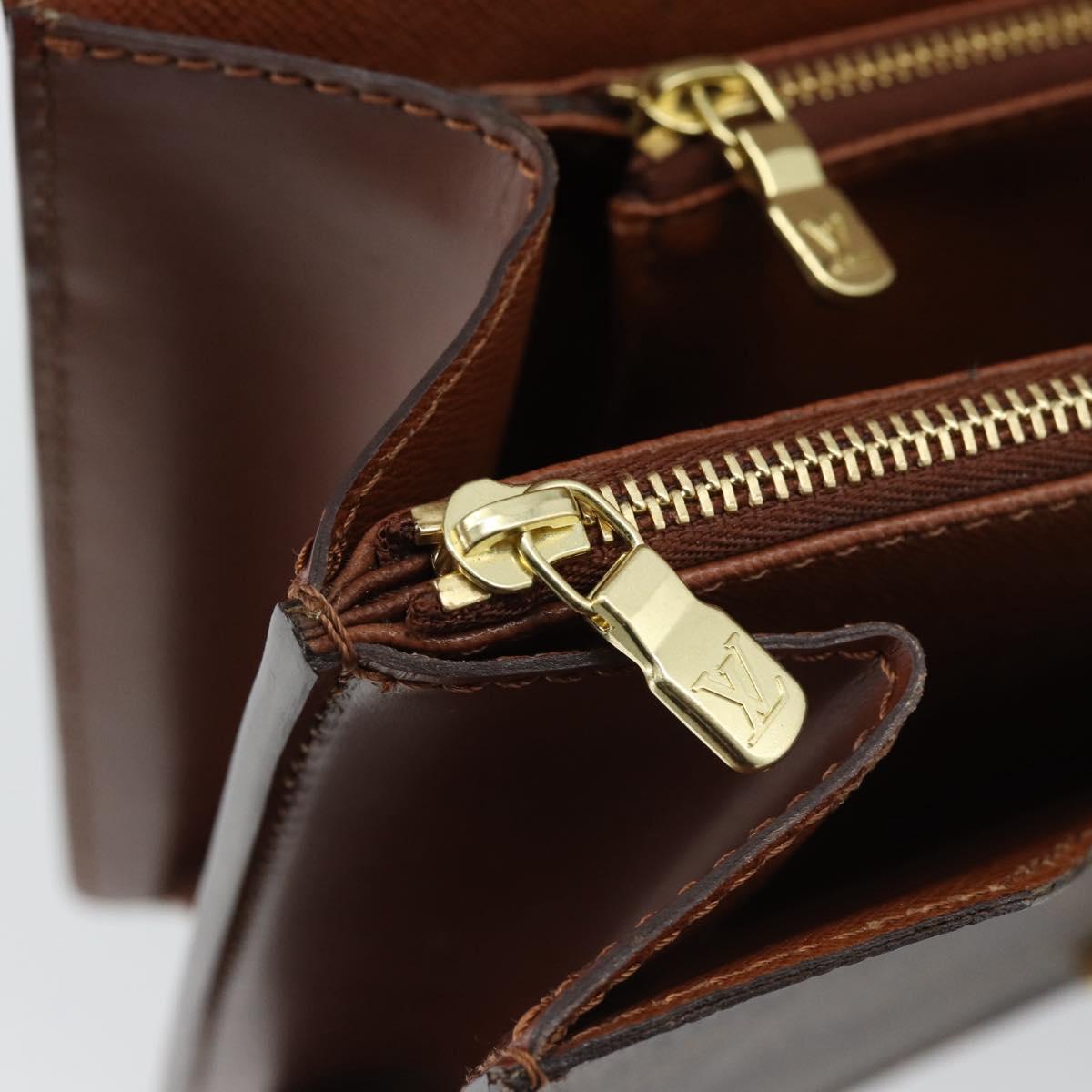 LOUIS VUITTON Monogram Concorde Hand Bag M51190 LV Auth BA14585