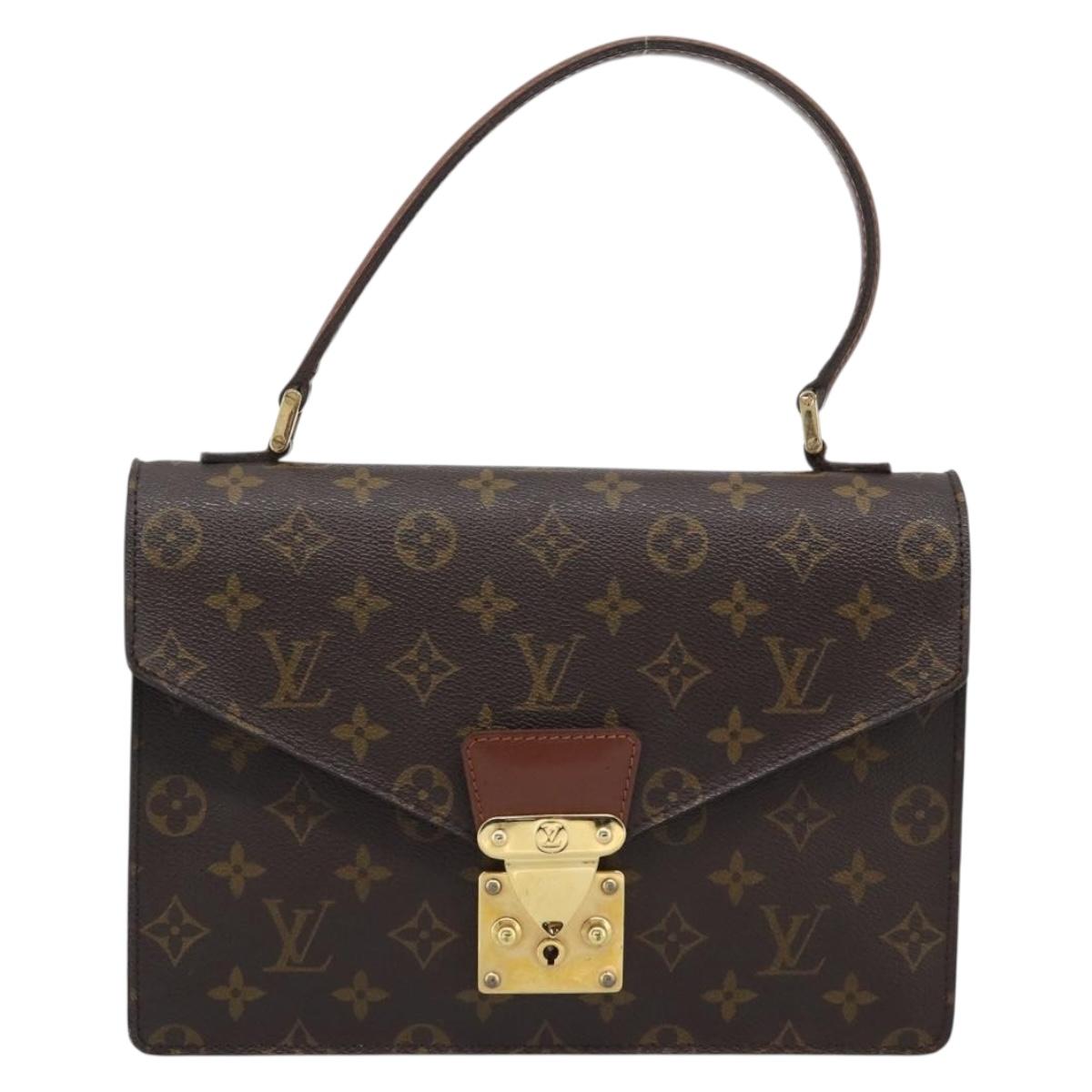 LOUIS VUITTON Monogram Concorde Hand Bag M51190 LV Auth BA14585