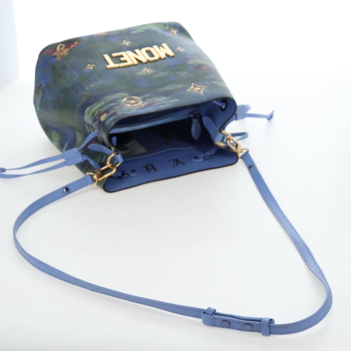 LOUIS VUITTON Masters Collection Neo Noe Monnaie Bag Blue M53500 LV BA14599M