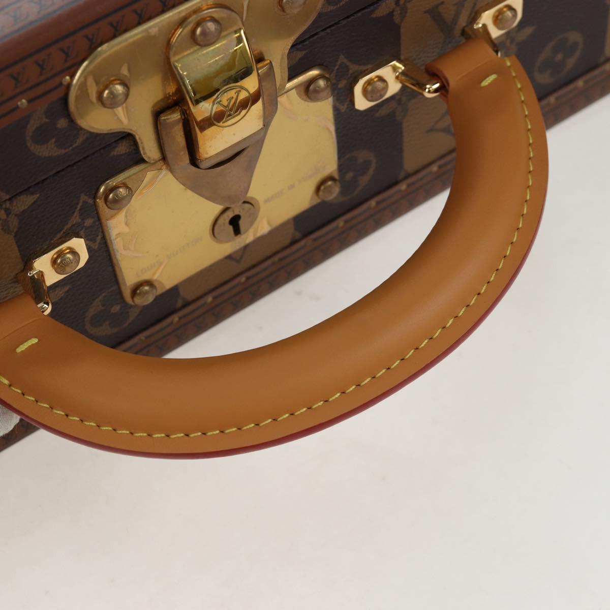 LOUIS VUITTON Monogram HUMAN MADE NIGO Cotoville 40 Trunk M20464 Auth BA14605SM