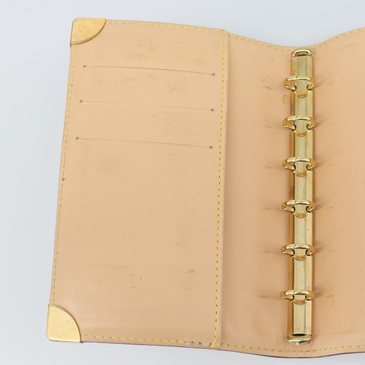 LOUIS VUITTON Monogram Multicolor Agenda PM Planner Cover R20895 LV Auth BA14615