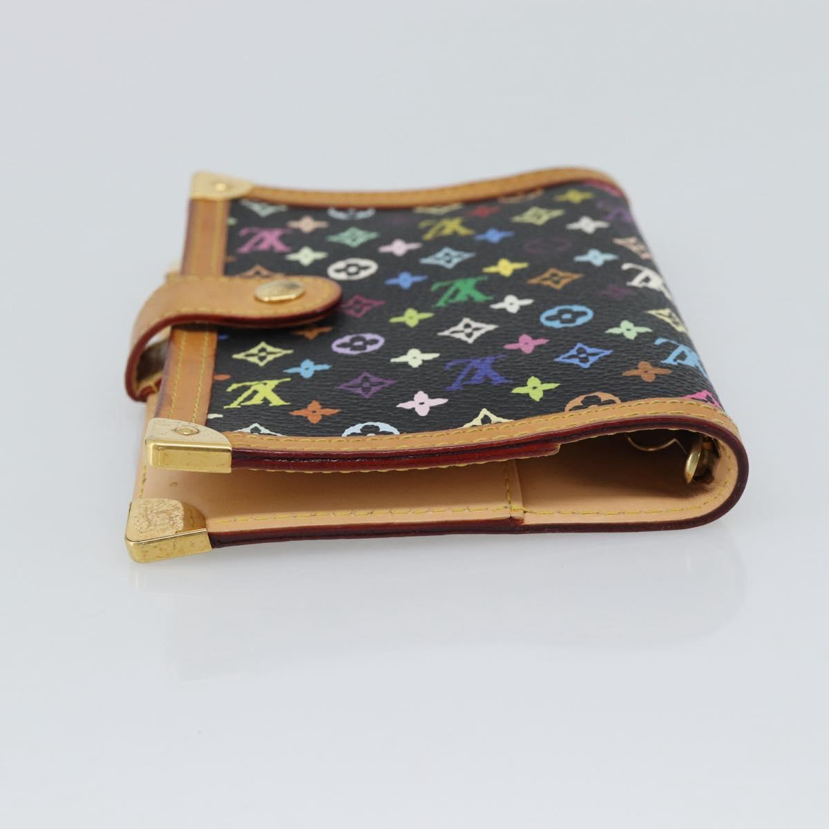LOUIS VUITTON Monogram Multicolor Agenda PM Planner Cover R20895 LV Auth BA14615
