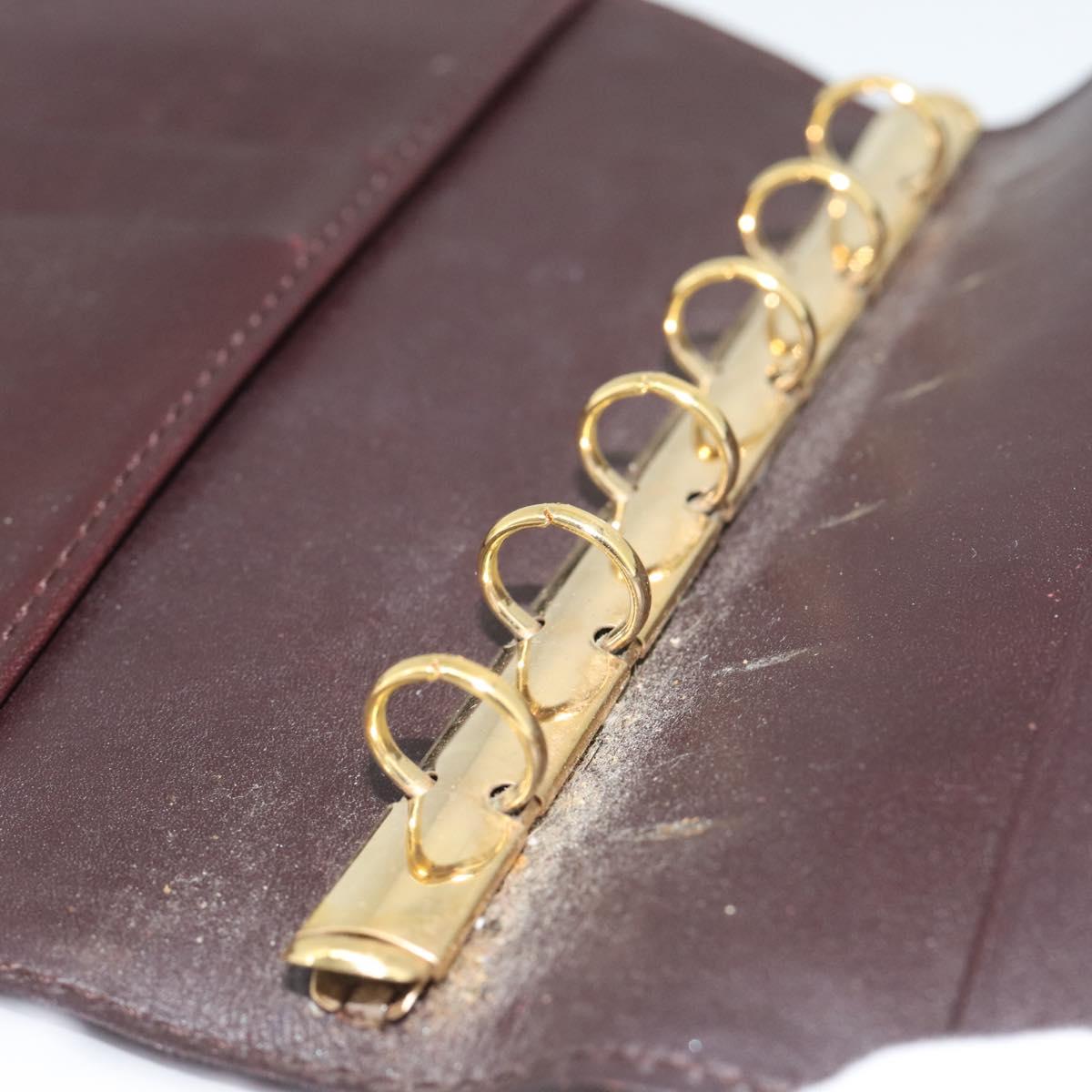 LOUIS VUITTON Monogram Vernis Agenda PM Cover Amarante R21026 LV Auth BA14617
