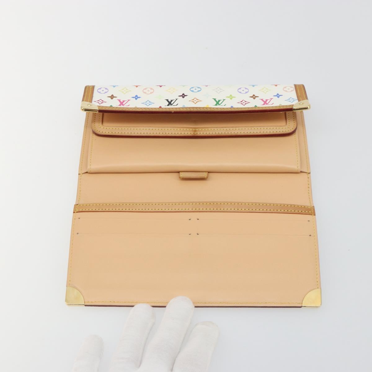 LOUIS VUITTON Monogram Multi Porte Tresor International M92659 Auth BA14626A