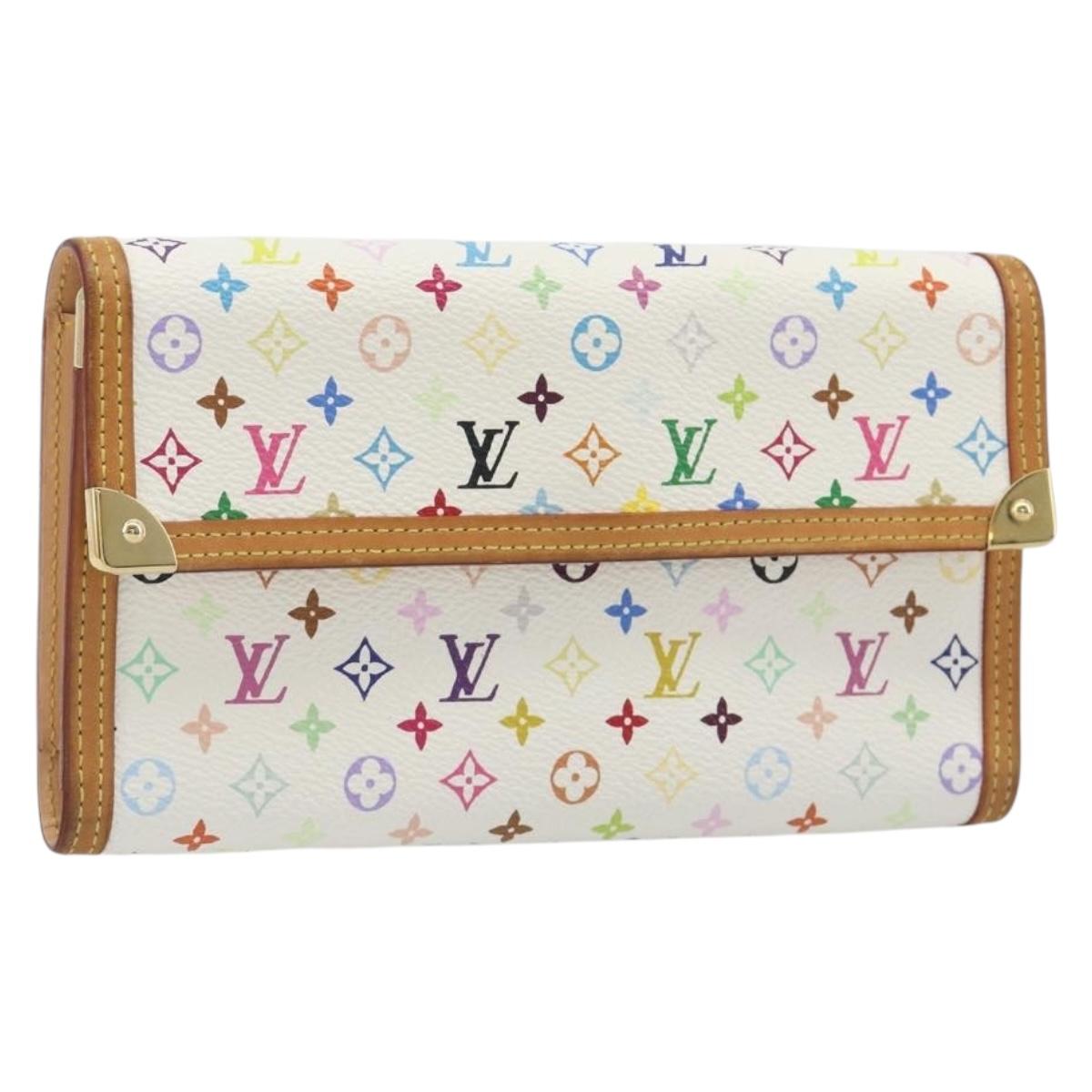 LOUIS VUITTON Monogram Multi Porte Tresor International M92659 Auth BA14626A
