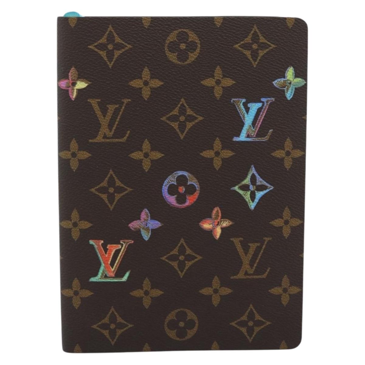 LOUIS VUITTON Monogram Kai Eclamance Note Book GI0767 LV Auth BA14631M