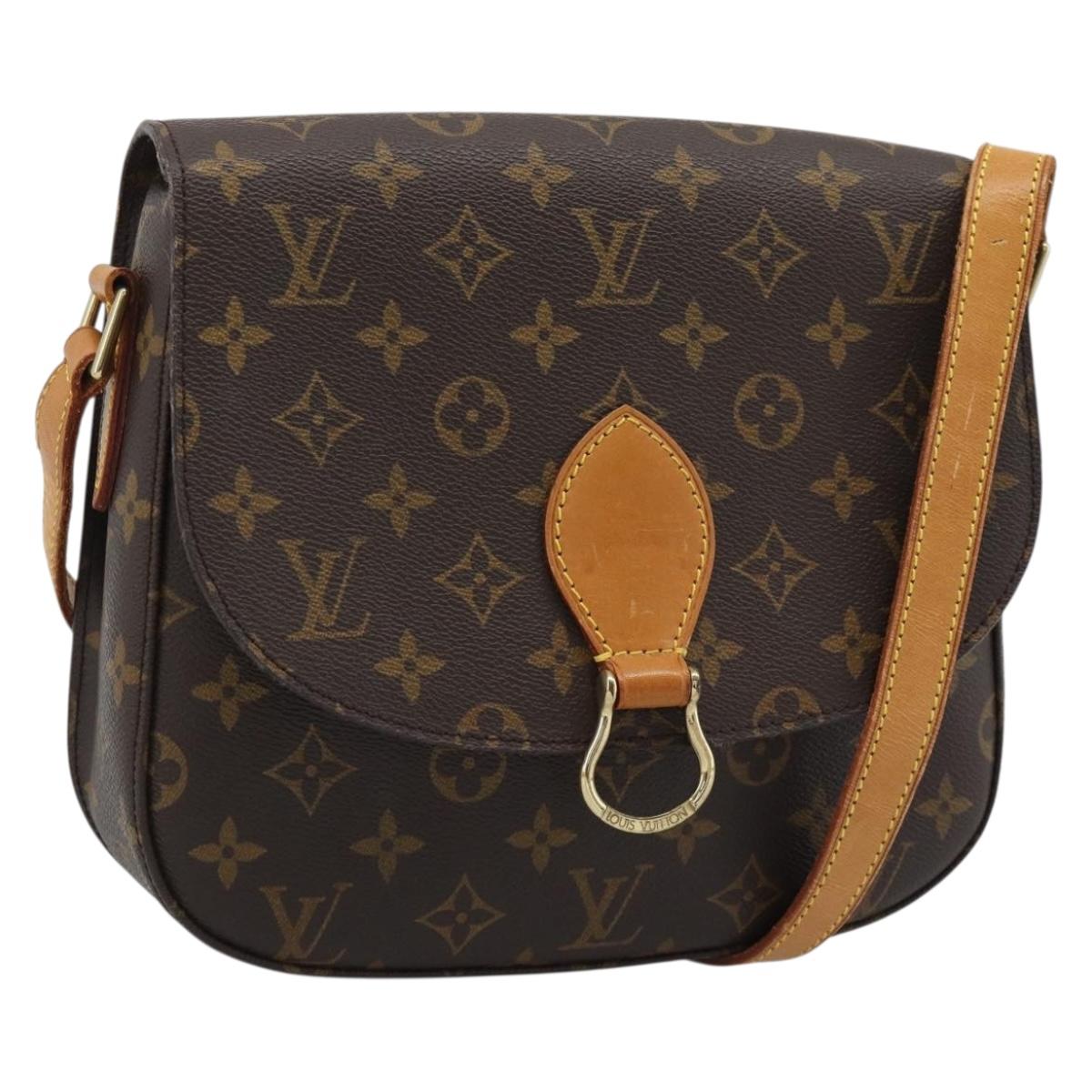 LOUIS VUITTON Monogram Saint Cloud GM Shoulder Bag M51242 LV Auth BA14640A