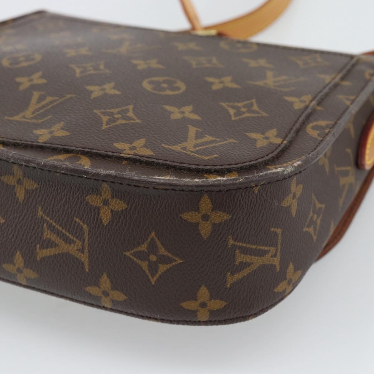 LOUIS VUITTON Monogram Saint Cloud GM Shoulder Bag M51242 LV Auth BA14640A