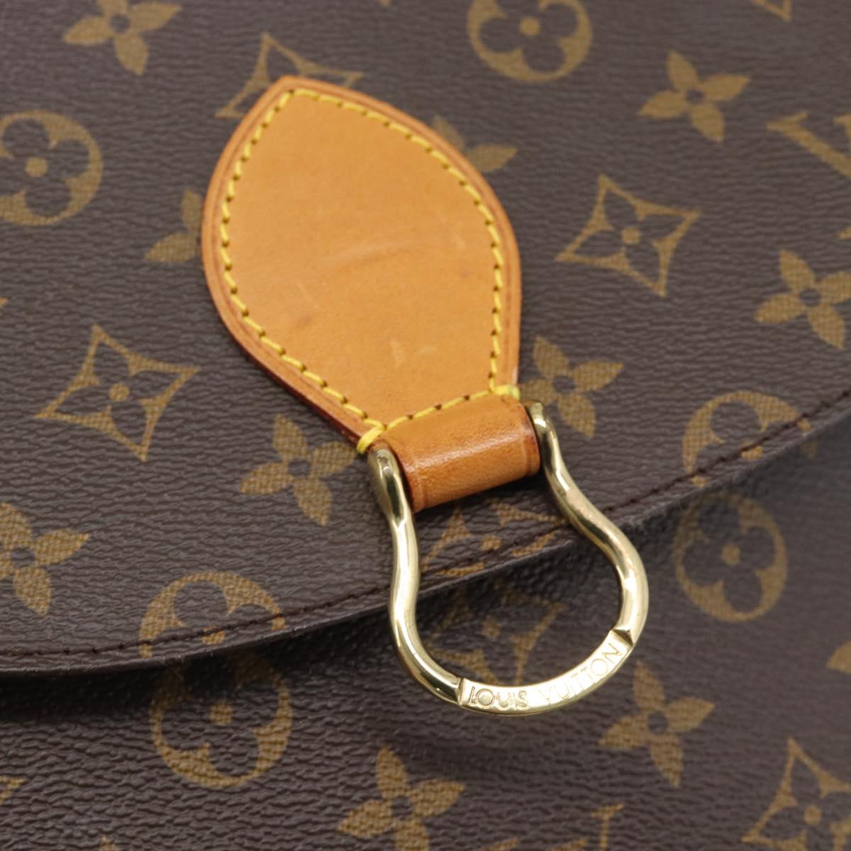 LOUIS VUITTON Monogram Saint Cloud GM Shoulder Bag M51242 LV Auth BA14640A