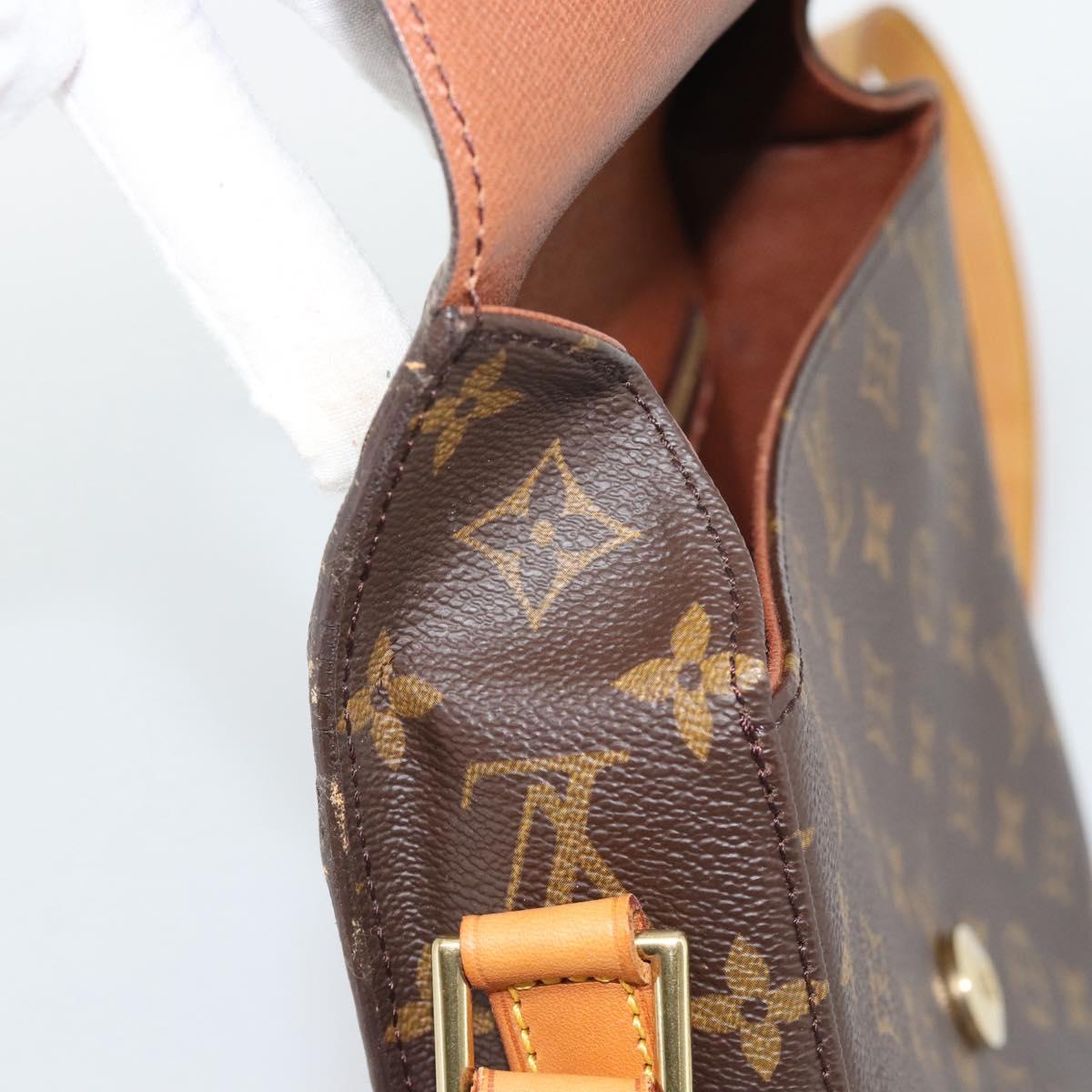 LOUIS VUITTON Monogram Saint Cloud GM Shoulder Bag M51242 LV Auth BA14640A