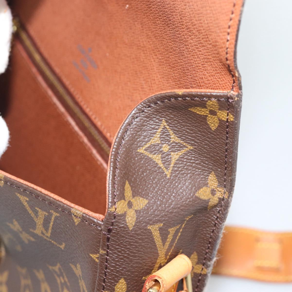 LOUIS VUITTON Monogram Saint Cloud GM Shoulder Bag M51242 LV Auth BA14640A