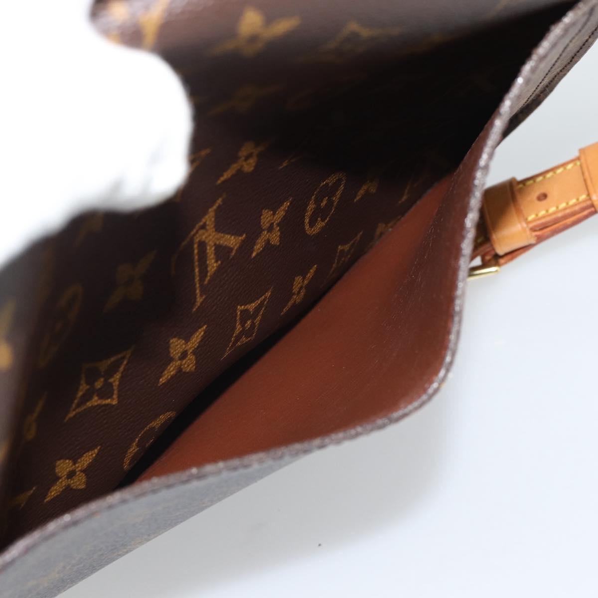 LOUIS VUITTON Monogram Saint Cloud GM Shoulder Bag M51242 LV Auth BA14640A