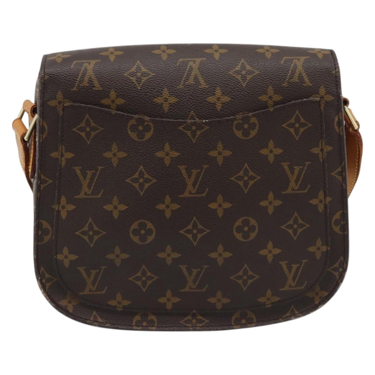 LOUIS VUITTON Monogram Saint Cloud GM Shoulder Bag M51242 LV Auth BA14640A