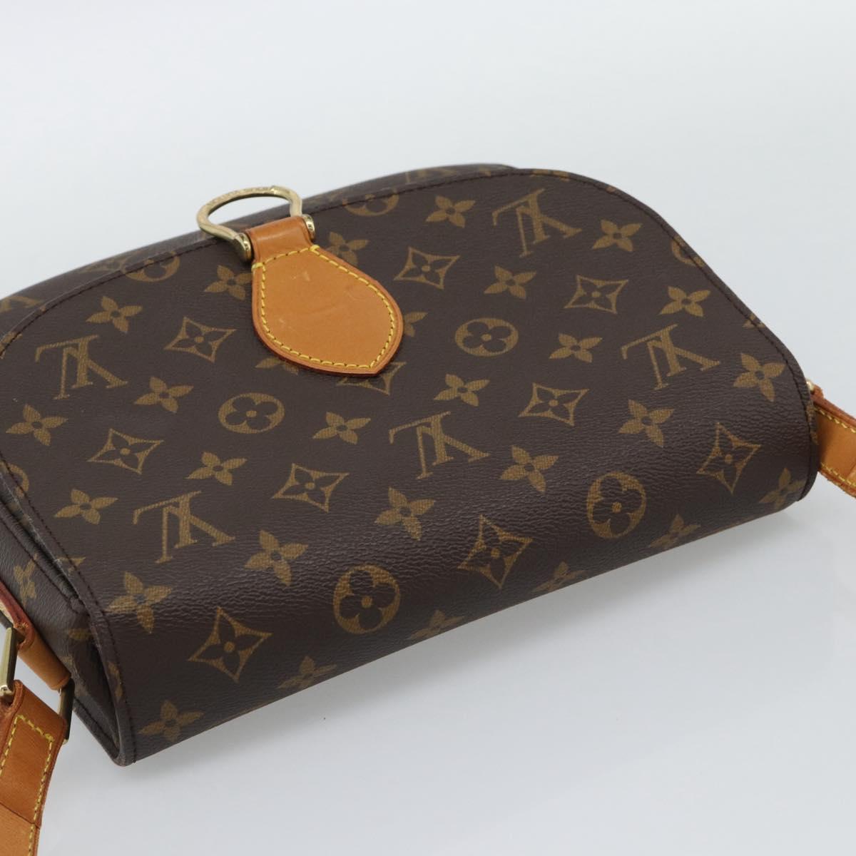 LOUIS VUITTON Monogram Saint Cloud GM Shoulder Bag M51242 LV Auth BA14640A