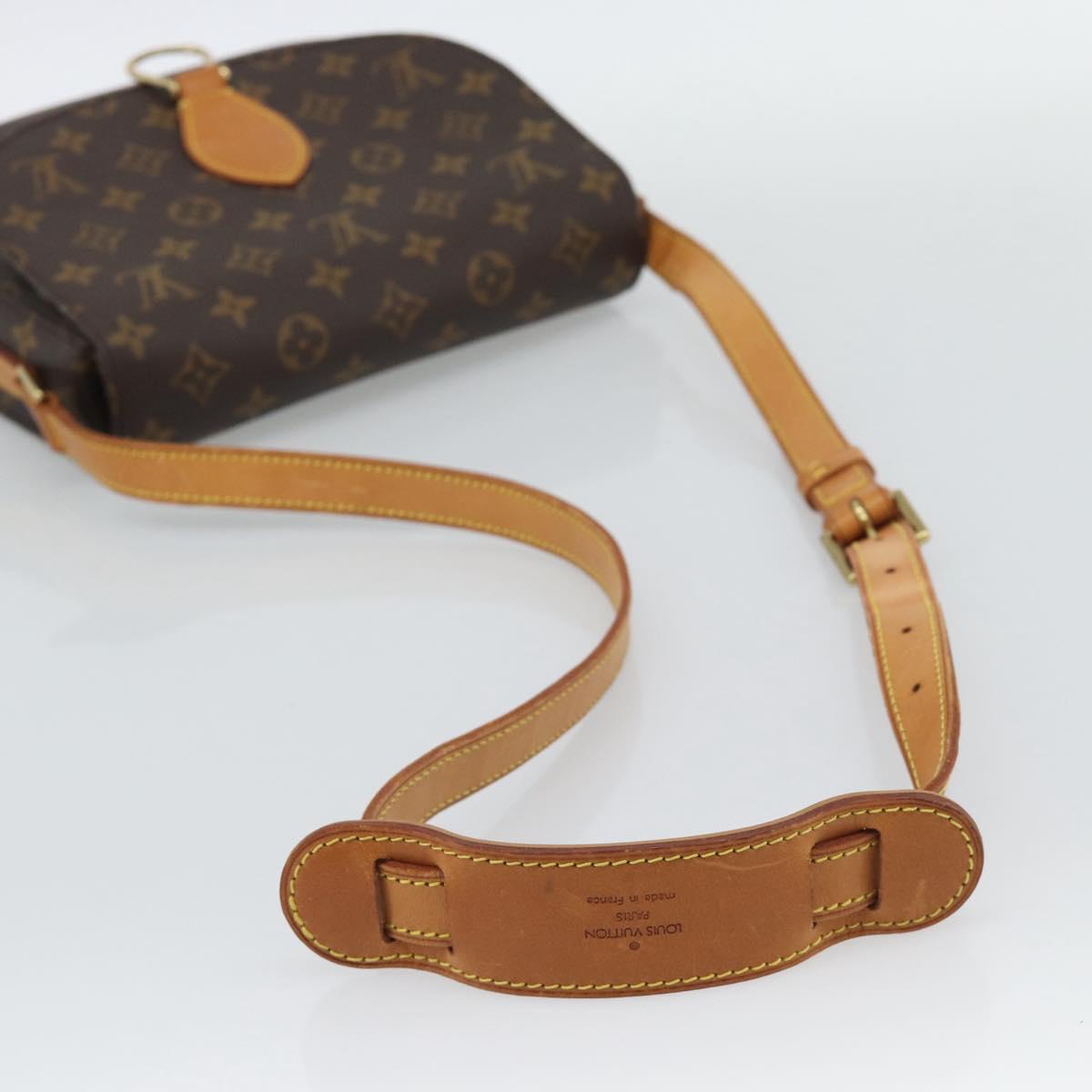 LOUIS VUITTON Monogram Saint Cloud GM Shoulder Bag M51242 LV Auth BA14640A