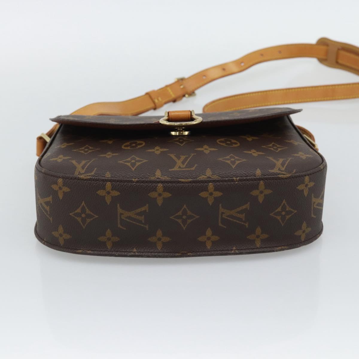 LOUIS VUITTON Monogram Saint Cloud GM Shoulder Bag M51242 LV Auth BA14640A