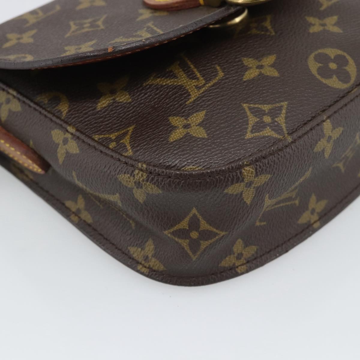 LOUIS VUITTON Monogram Saint Cloud PM Shoulder Bag M51244 LV Auth BA14644