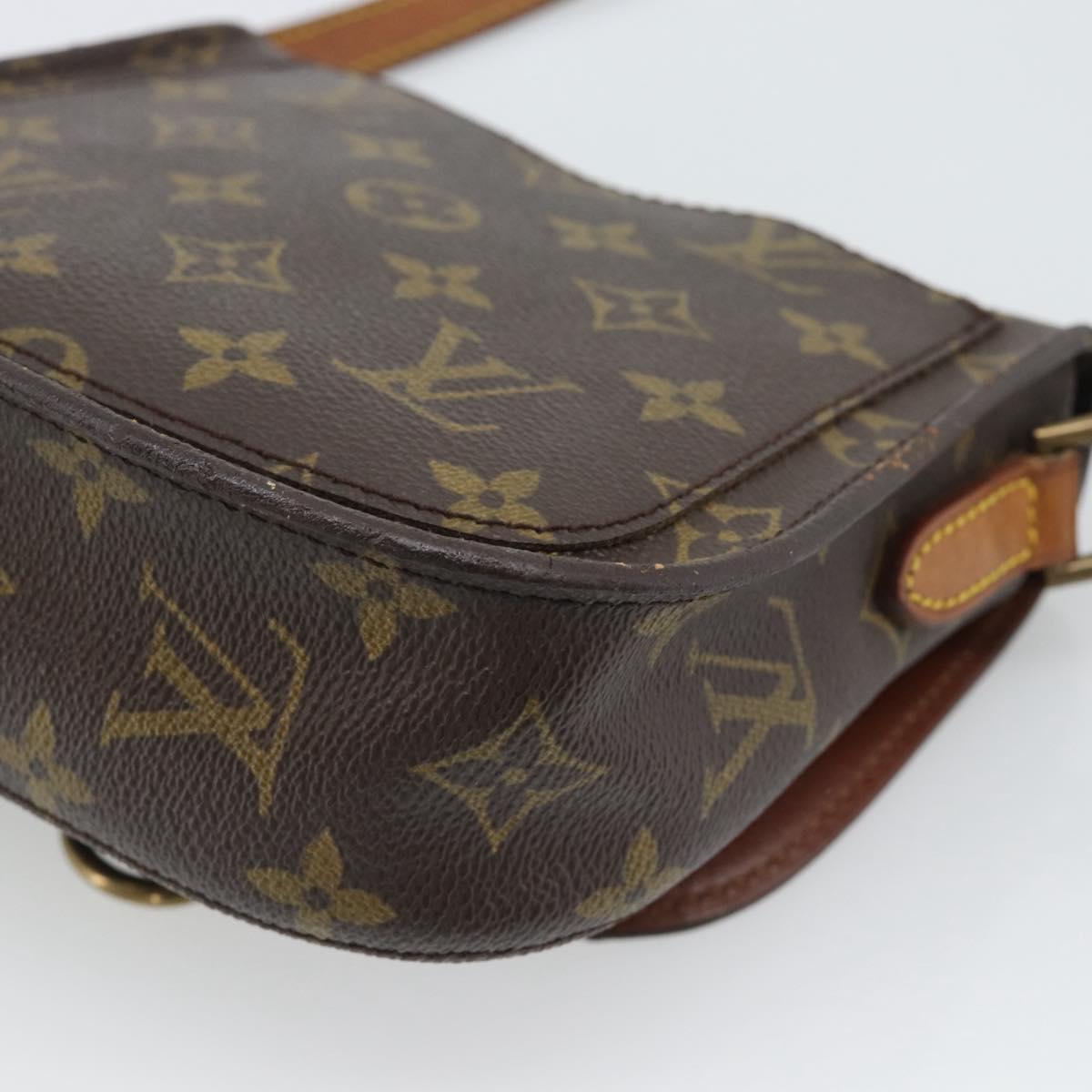 LOUIS VUITTON Monogram Saint Cloud PM Shoulder Bag M51244 LV Auth BA14644