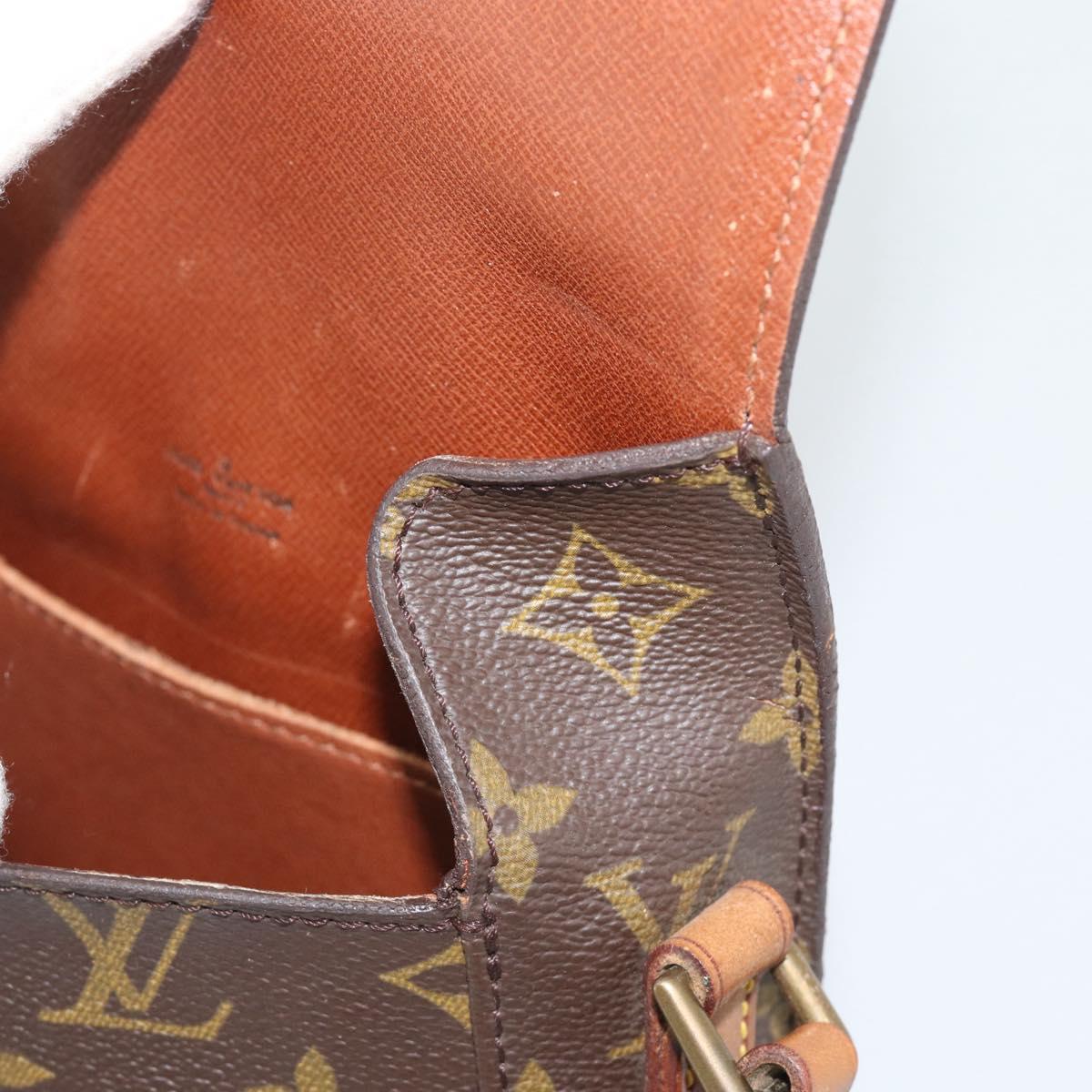 LOUIS VUITTON Monogram Saint Cloud PM Shoulder Bag M51244 LV Auth BA14644