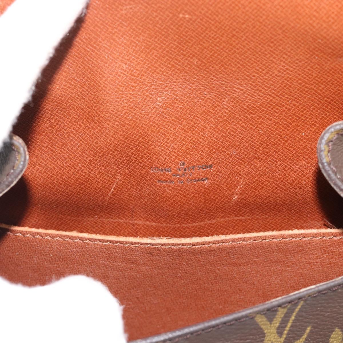LOUIS VUITTON Monogram Saint Cloud PM Shoulder Bag M51244 LV Auth BA14644