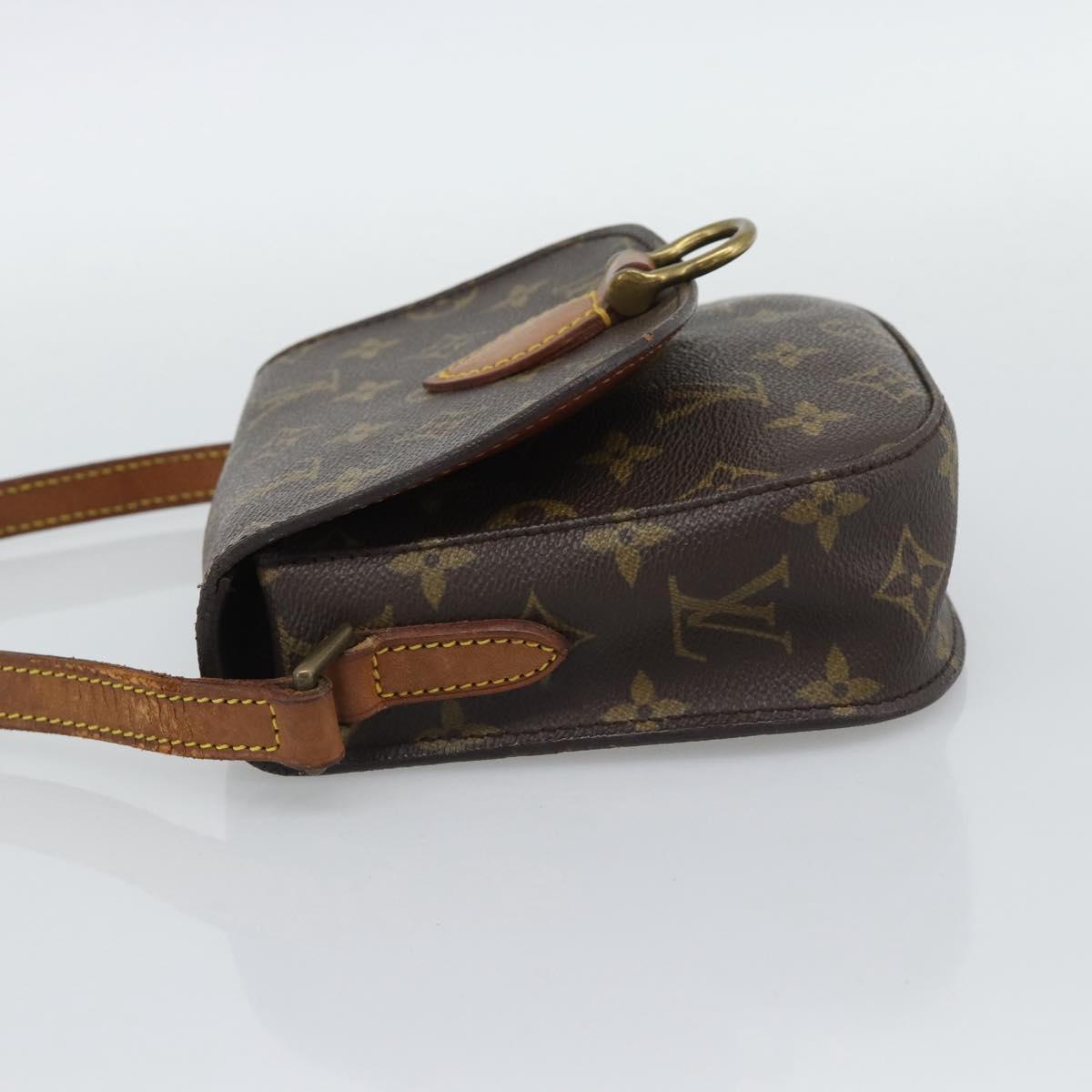 LOUIS VUITTON Monogram Saint Cloud PM Shoulder Bag M51244 LV Auth BA14644